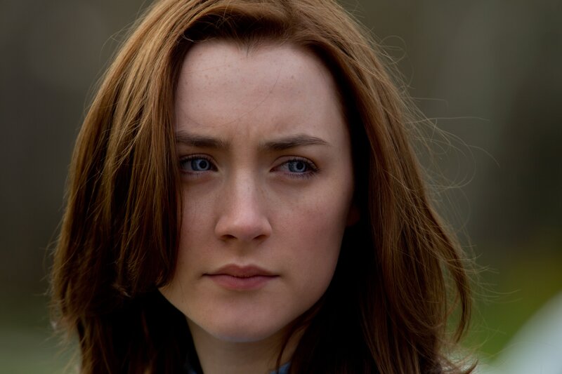 woman with red hair and blue eyes