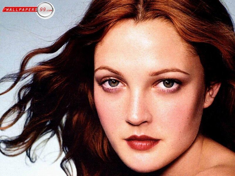 woman with red hair and green eyes