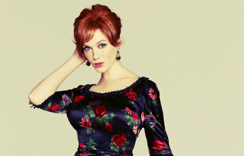 Woman with Red Hair — Black, Confident, Photograph, Dress, Earrings