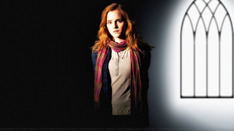 Woman with Red Hair — Black, Dramatic, Photograph, Scarf, Window