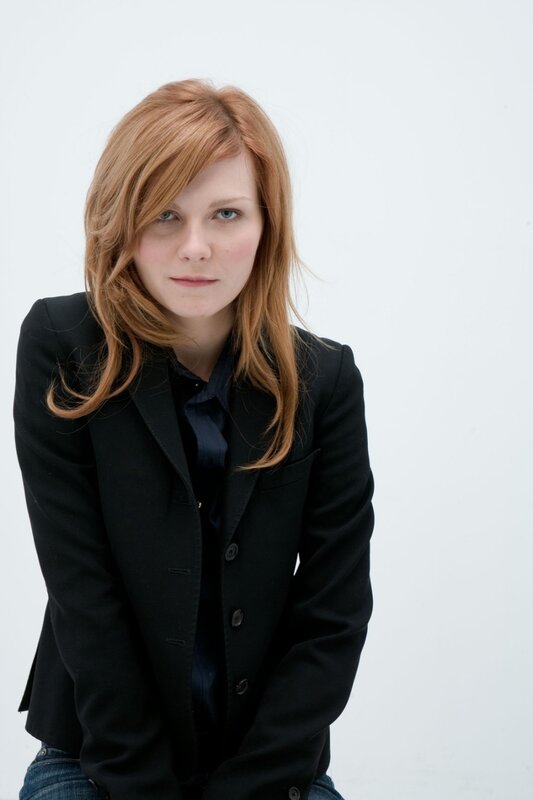 Woman with Red Hair — Black, Neutral, Photograph, Black Jacket, Jeans