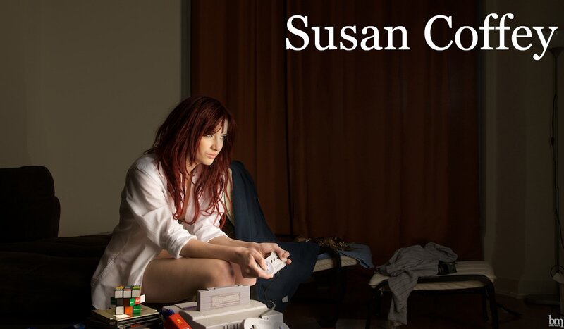 Woman with Red Hair — Brown, Dramatic, Night, Photograph, Video Game Console