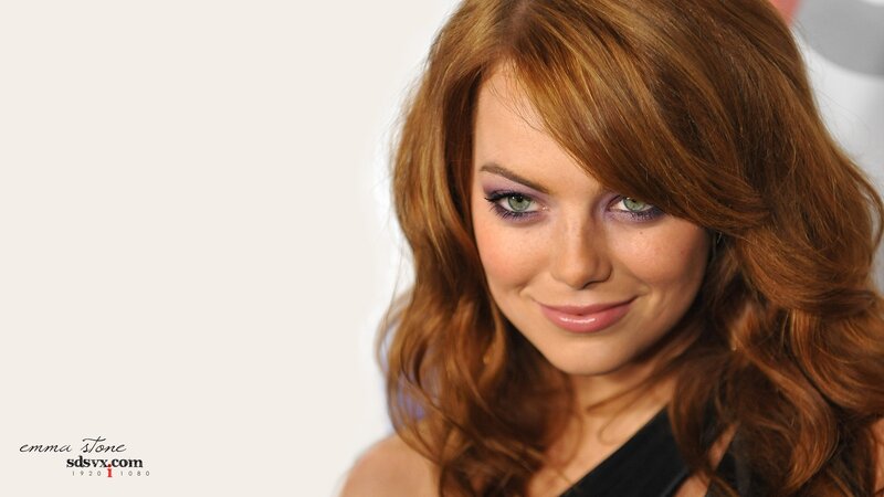 Woman with Red Hair — Brown, Neutral, Photograph, Eyes, Makeup, Green, White