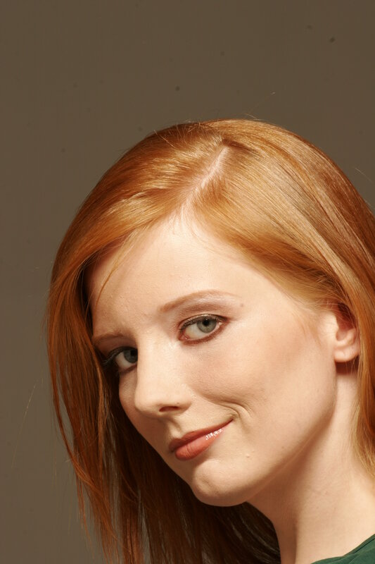 Woman with Red Hair — Calm, Photograph, Face