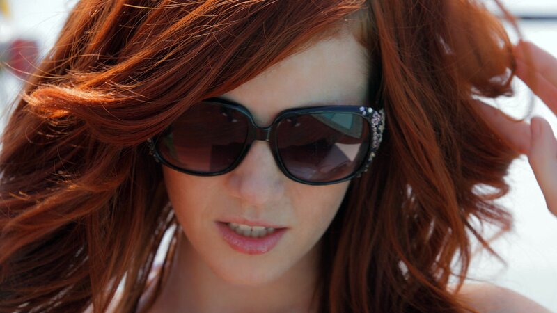 Woman with Red Hair — Casual, Afternoon