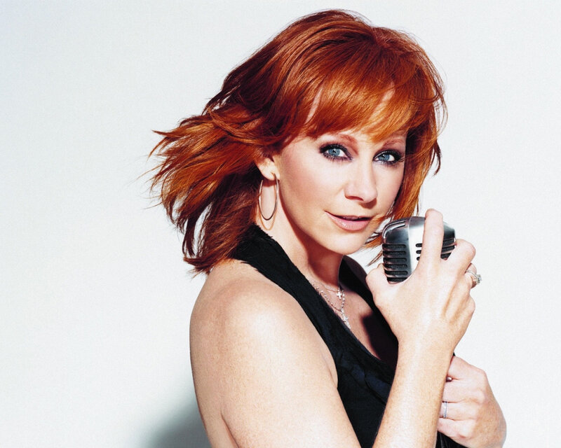 Woman with Red Hair — Confident, Photograph, Microphone