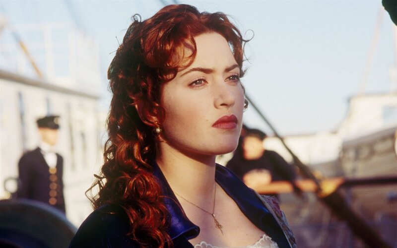 Woman with Red Hair — Dramatic, Afternoon, Photograph, Ship