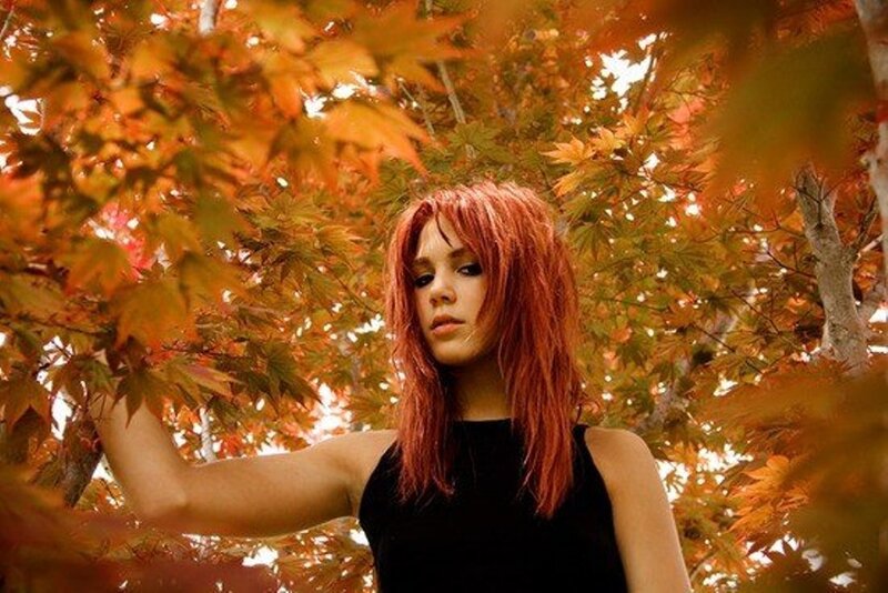Woman with Red Hair — Dramatic, Autumn