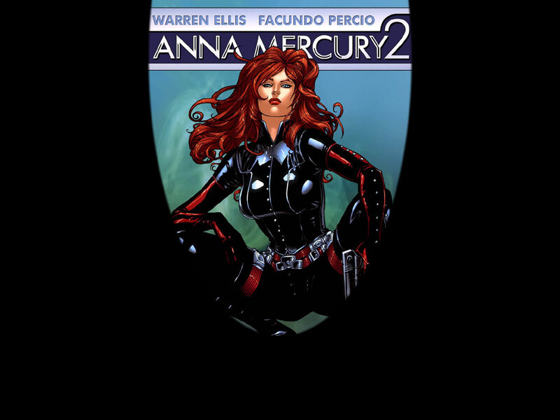 Woman with Red Hair — Dramatic, Comic