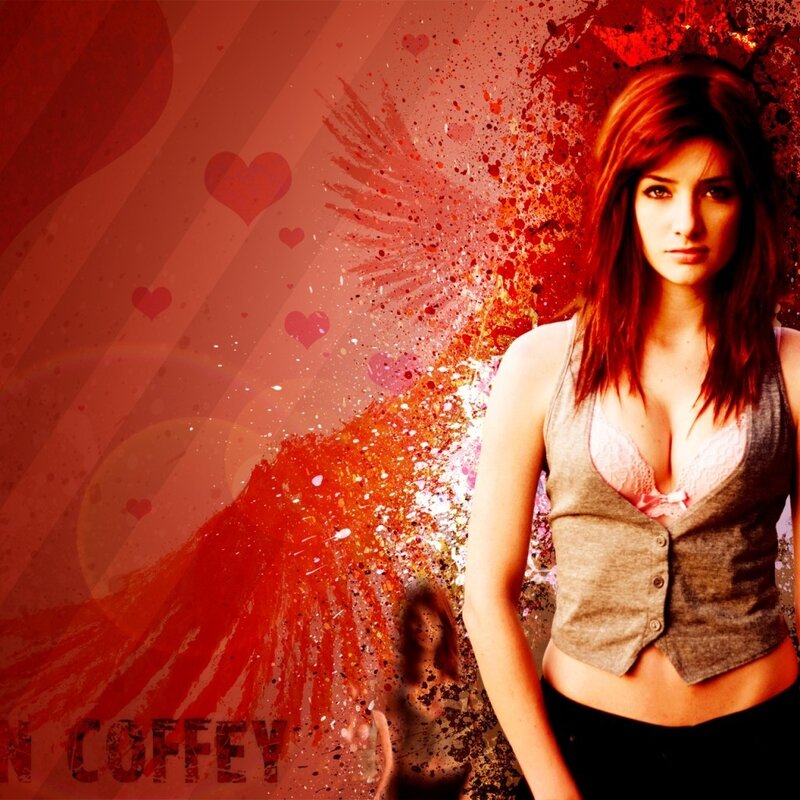 Woman with Red Hair — Dramatic, Digital Art, Hearts, Wings