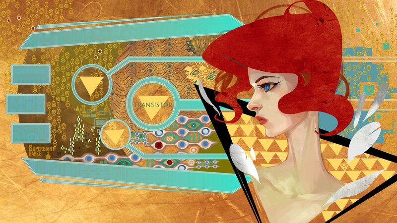 Woman with Red Hair — Dramatic, Illustration, Game Interface