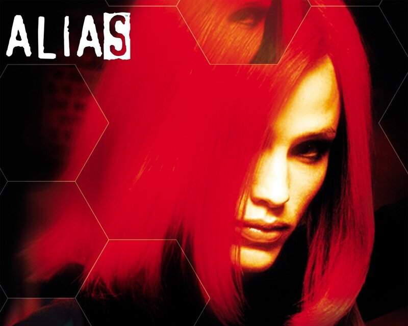 Woman with Red Hair — Dramatic, Photograph, Hexagon Pattern