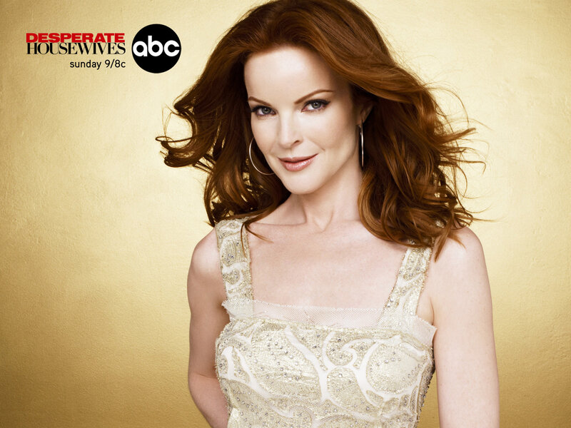 Woman with Red Hair — Gold, Confident, Photograph