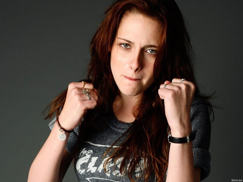 Woman with Red Hair — Gray, Intense