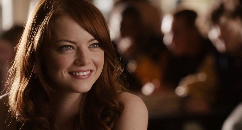 Woman with Red Hair — Happy, Photograph, Smiling, Crowd
