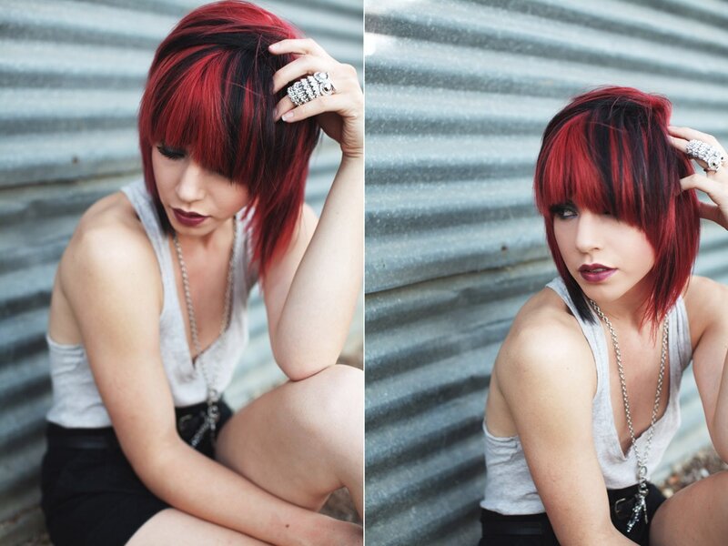 Woman with Red Hair — Moody