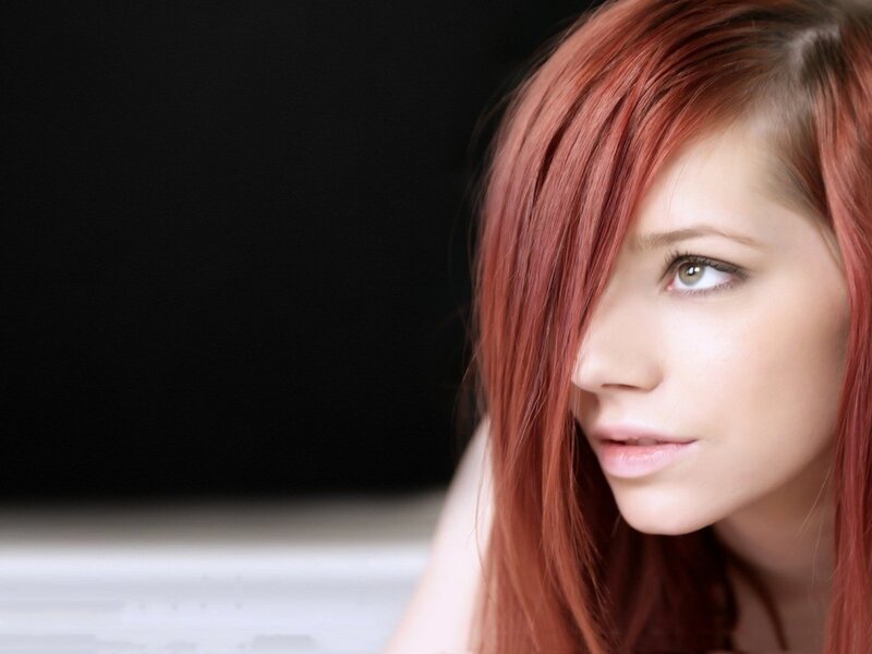 Woman with Red Hair — Neutral, Photograph, Eye, Shoulder