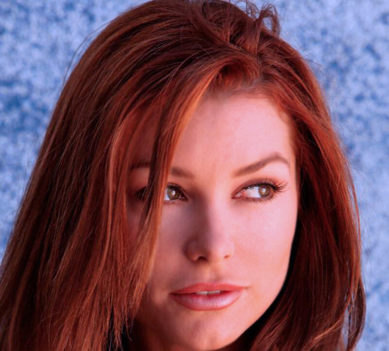 Woman with Red Hair — Neutral, Photograph, Eyes