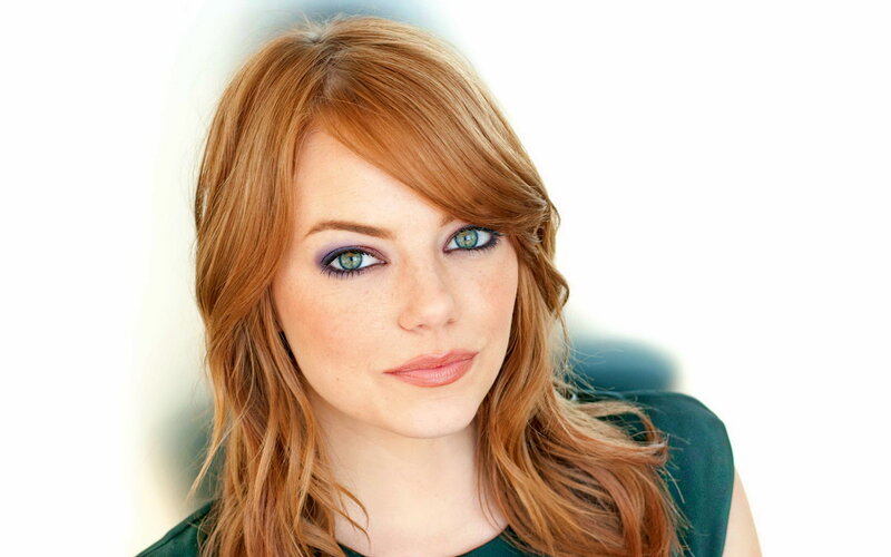 Woman with Red Hair — Neutral, Photograph, Green Top