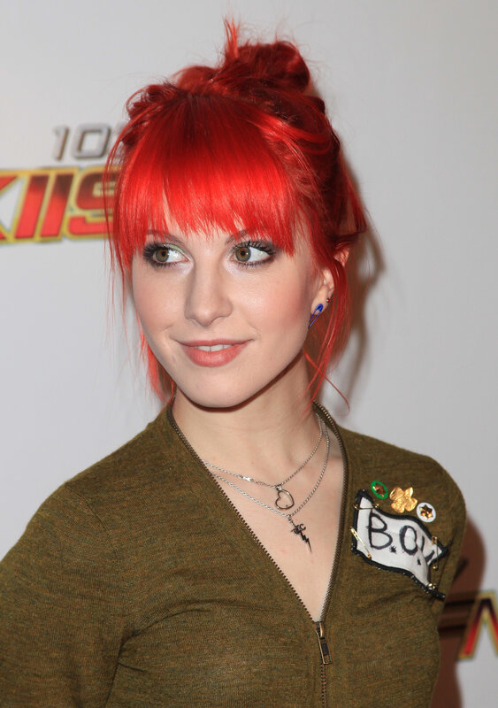 Woman with Red Hair — Neutral, Photograph, Red Hair, Green Sweater, Necklaces