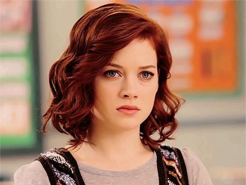 Woman with Red Hair — Neutral, Photograph, School