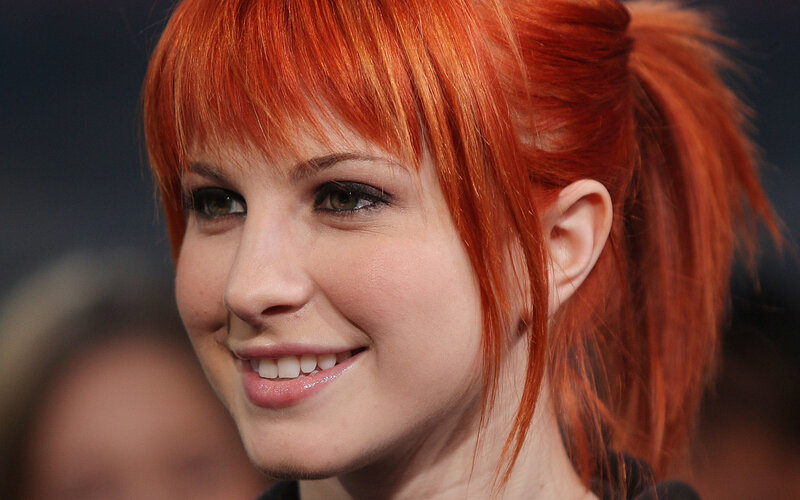 Woman with Red Hair — Neutral, Photograph, Smile, Eyes, Brown