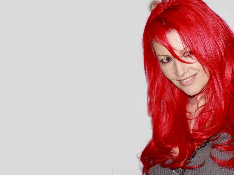 Woman with Red Hair — Neutral, Photograph, Smile