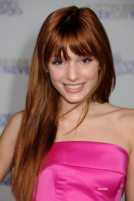 Woman with Red Hair — Pink, Happy, Photograph, Pink Dress