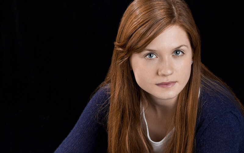 woman with red hair portrait