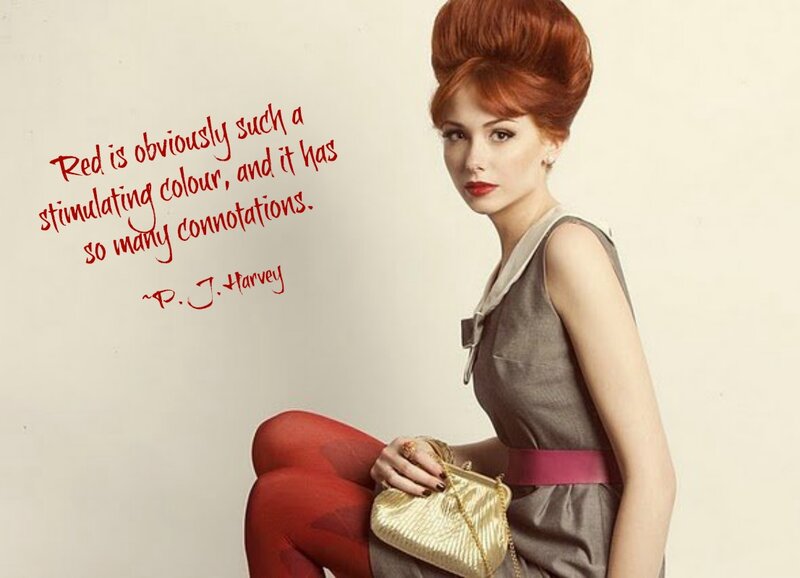 Woman with Red Hair — Stylish