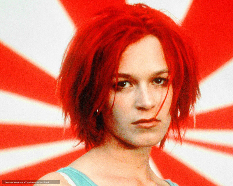 woman with red hair
