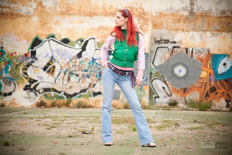 Woman with Red Hair — Urban