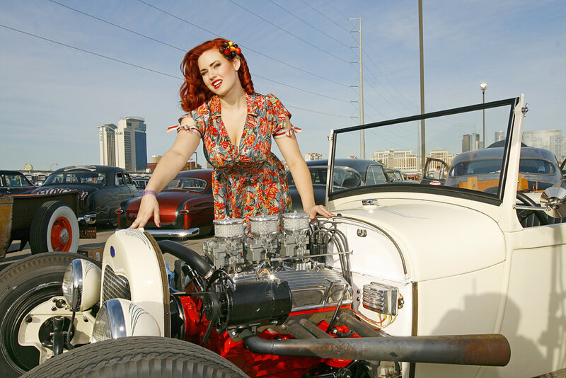 Woman with Red Hair — White, Bright