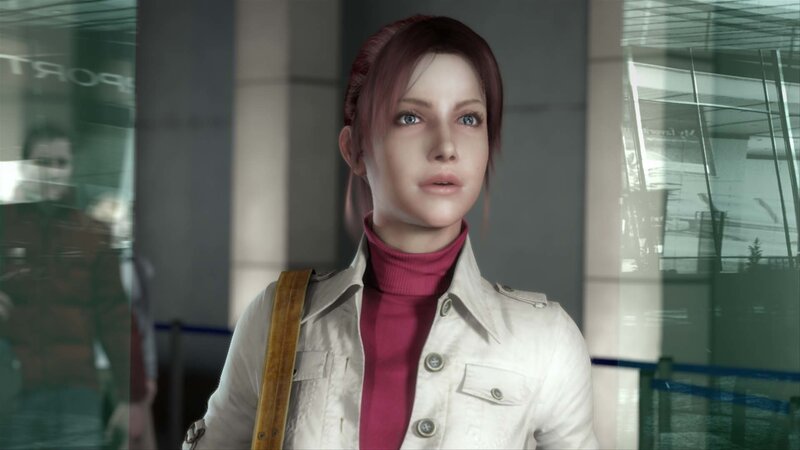 Woman with Red Hair — White, Neutral, 3d Render