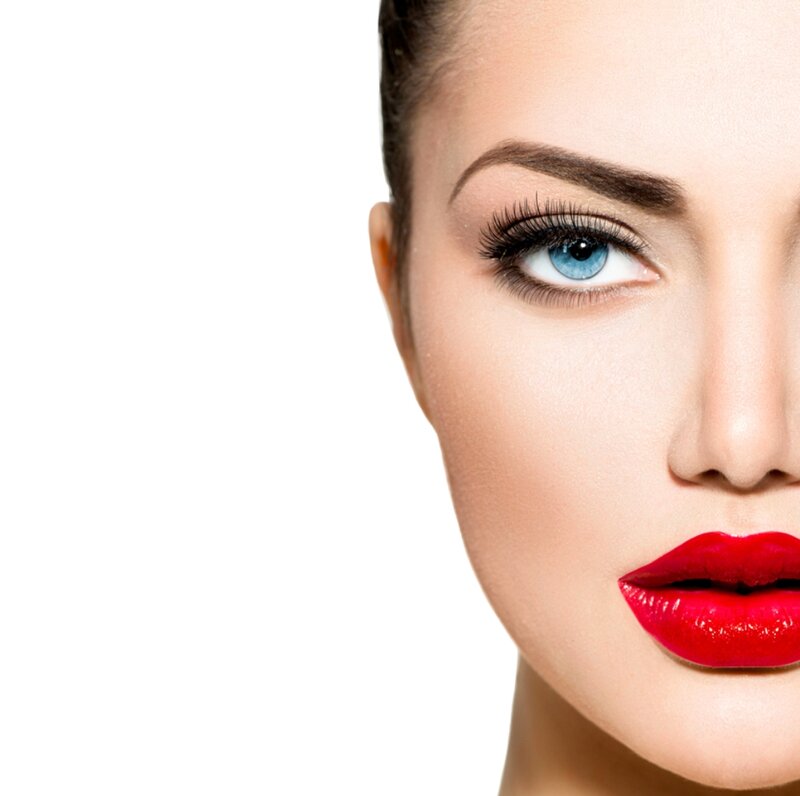 Woman with Red Lips — Neutral