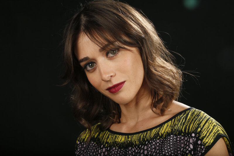 woman with red lipstick