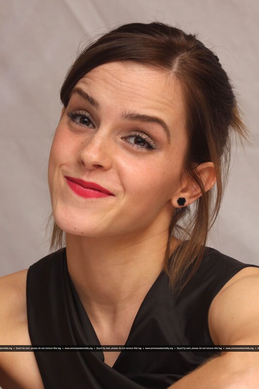 Woman with Red Lipstick — Black, Neutral, Photograph, Black Top