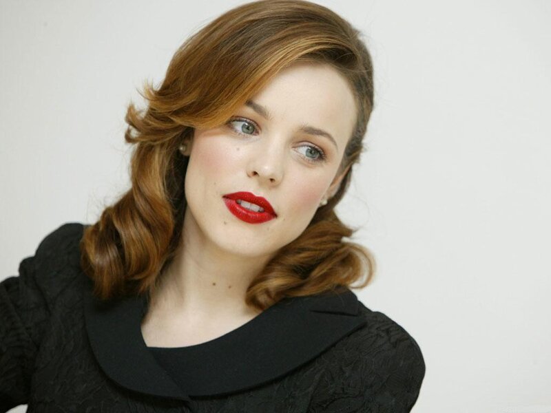Woman with Red Lipstick — Black, Neutral