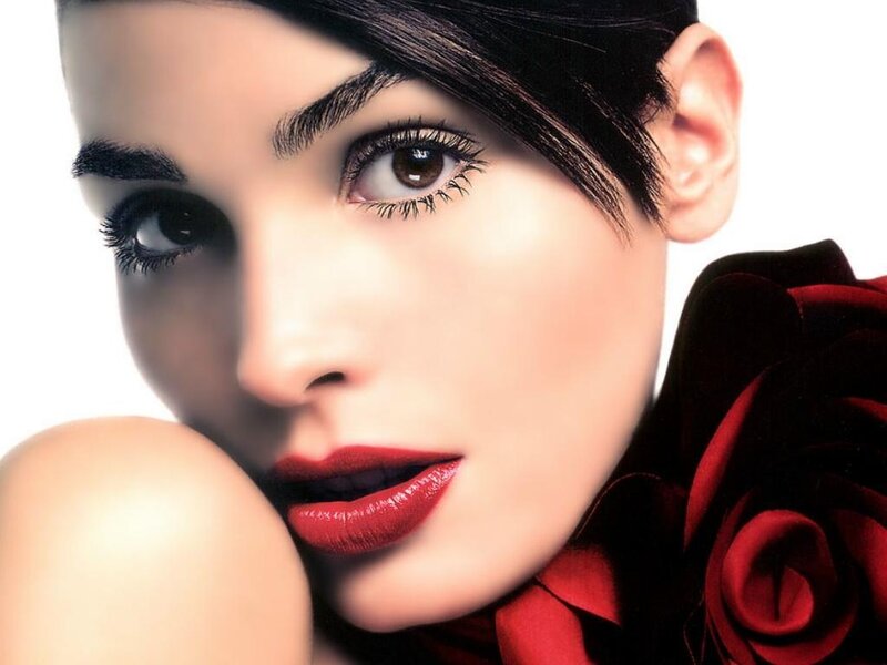 Woman with Red Lipstick — Dramatic