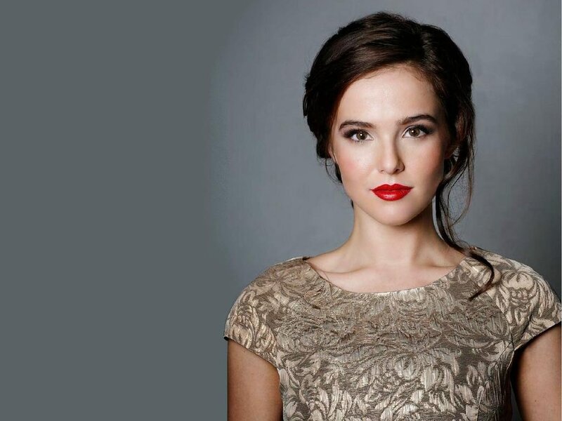 Woman with Red Lipstick — Gray, Neutral