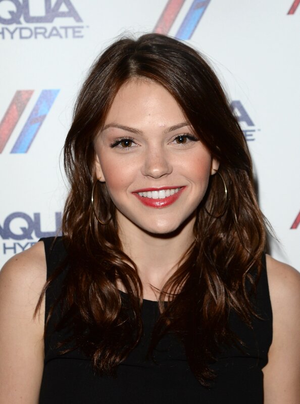 woman with red lipstick smiling
