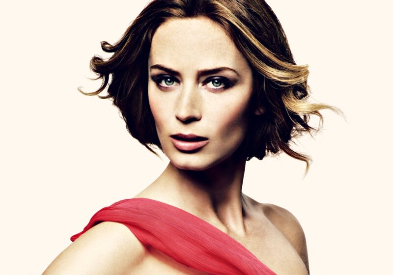 Woman with Red Scarf — Dramatic, Photograph, Makeup, Short Hair