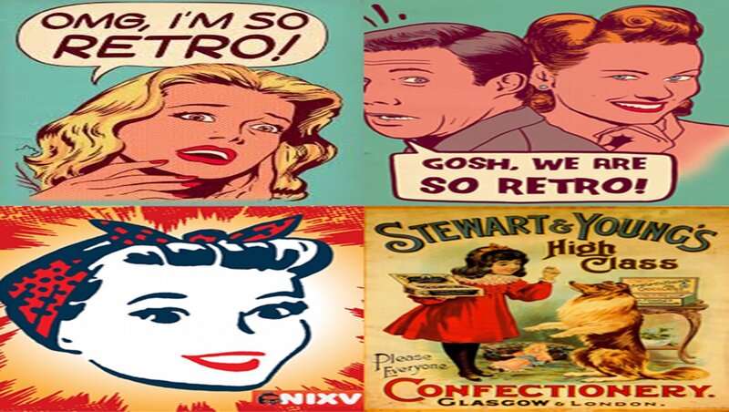 Woman with Retro Style