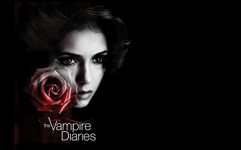 Woman with Rose — Black, Dramatic, Photograph, Face
