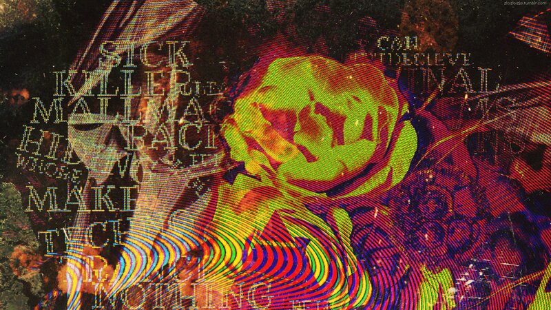 Woman with Rose — Yellow, Distorted