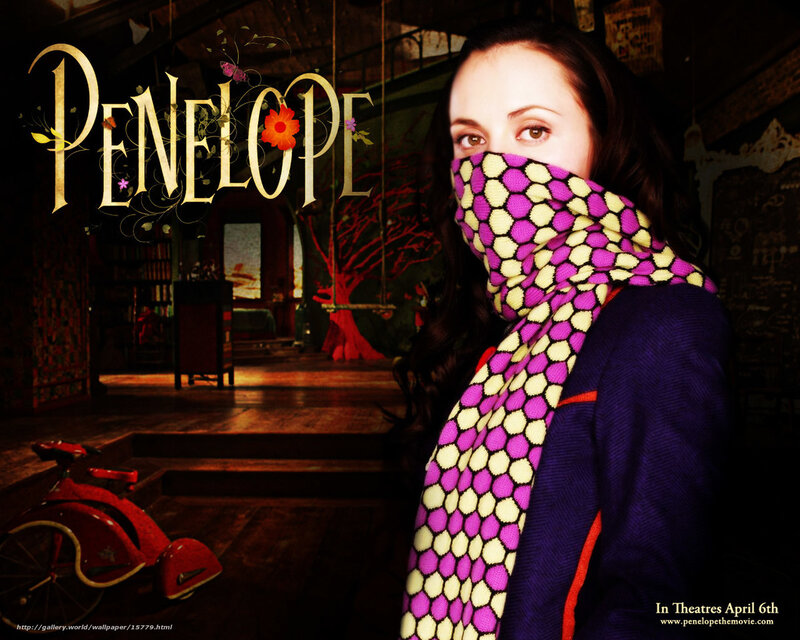 Woman with Scarf Covering Face — Purple