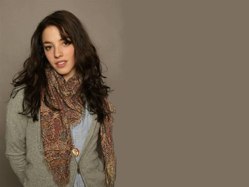 Woman with Scarf — Gray, Neutral
