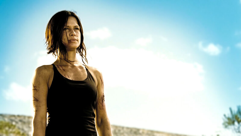Woman with Scars on Arms