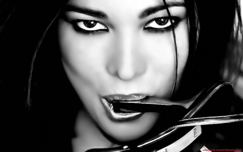Woman with Scissors