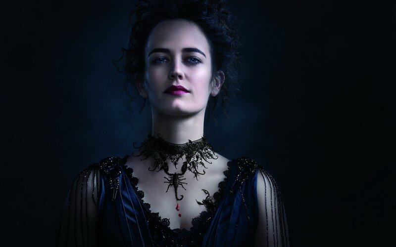 Woman with Scorpion Necklace